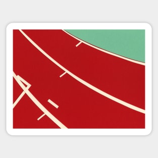 Running Track Sticker